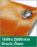 1500 x 2000 mm | Druck, Ösen